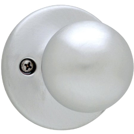 Kwikset Satin Chrome Polo Dummy Door Knob 488P 26D CP